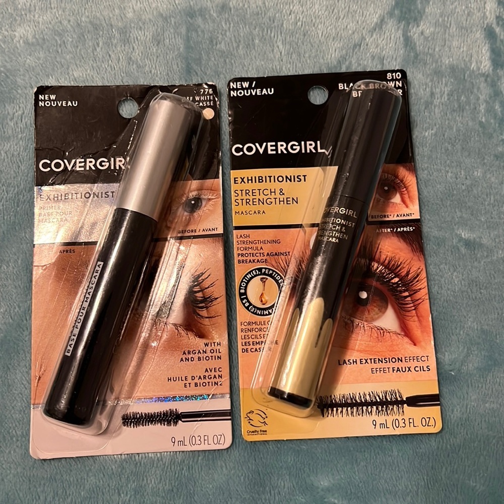 CoverGirl Primer Base and Mascara with Argan Oil and Biotin